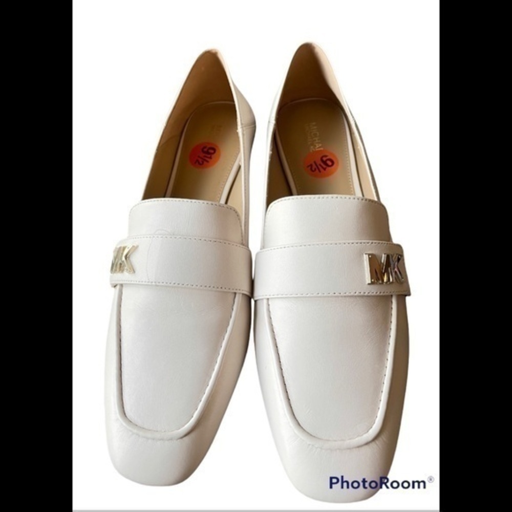 MICHAEL Michael Kors
Sidney Square-Toe Leather Loafers - Picture 7 of 8